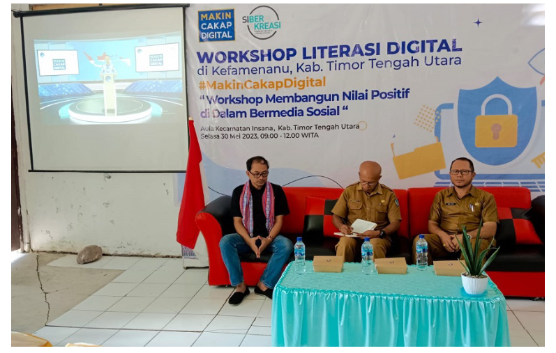 Kementerian Kominfo RI Gelar Workshop Literasi Digital  di Kabupaten Timor Tengah Utara
