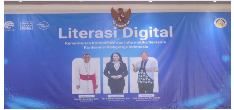 Cegah Hoaks, Kemkominfo dan Komsos KWI Selenggarakan Seminar Literasi Digital di Kefamenanu