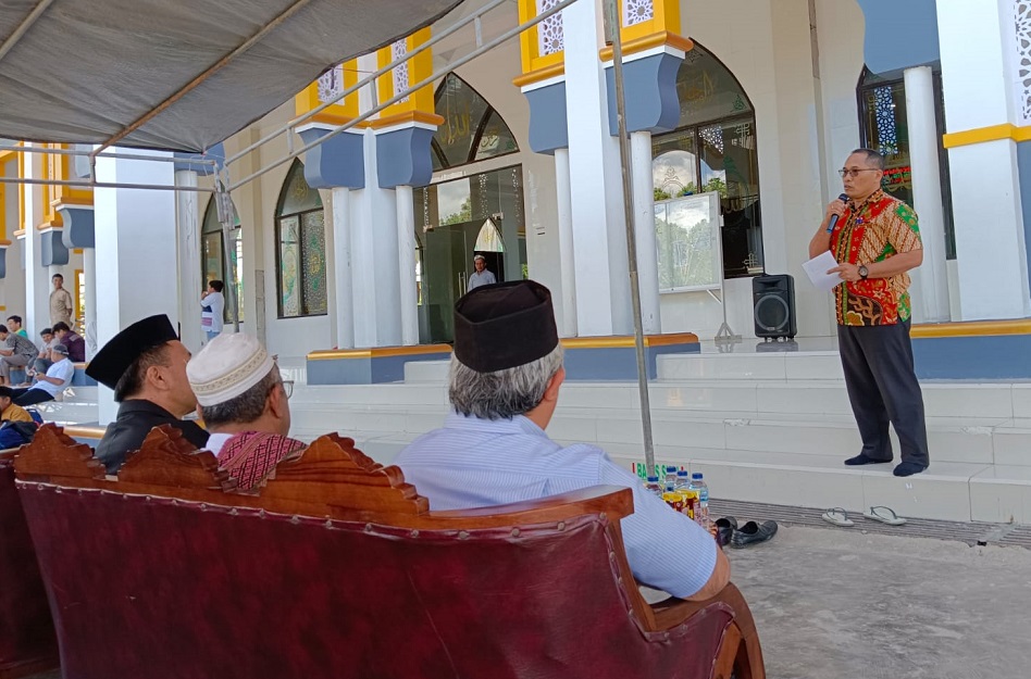 Pemkab TTU Gelar Ibadah Syukur HUT Proklamasi Kemerdekaan di Masjid Agung Nurul Falah Kefamenanu