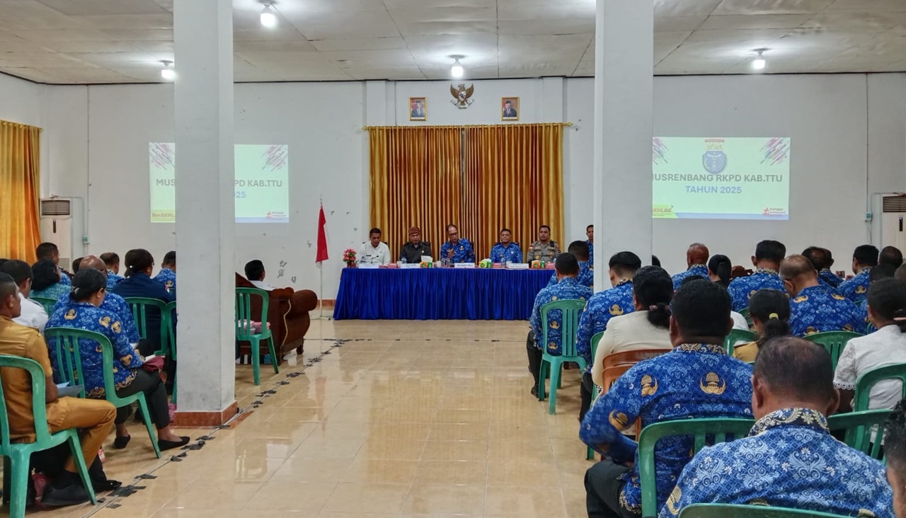 Bupati TTU Buka Kegiatan Musyawarah RKPD Tingkat Kabupaten Tahun 2025