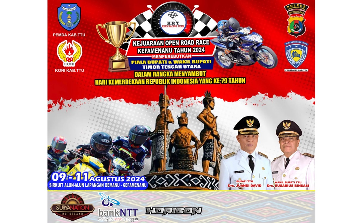 Kejuaraan Open Road Race Piala Bupati dan Wakil Bupati TTU Segera Dilaksanakan