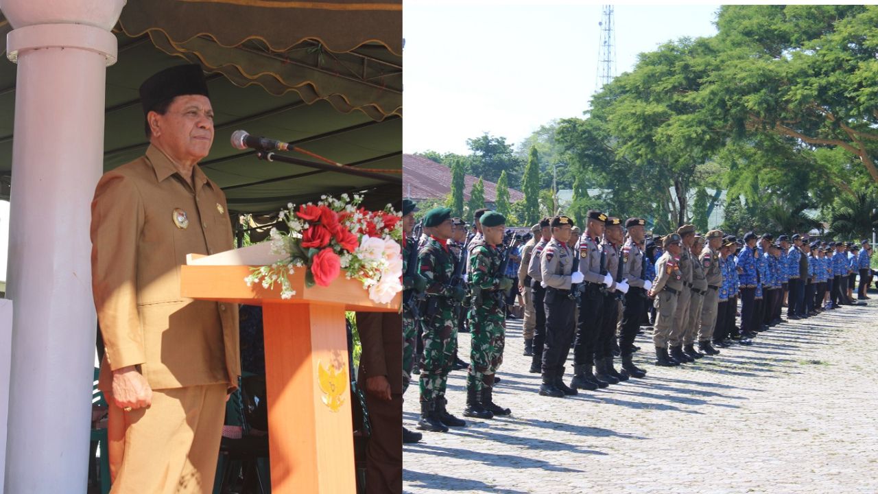 Plt. Bupati TTU Pimpin Upacara Hari Pahlawan Tahun 2024, Dilanjutkan Tabur Bunga di TMP Cendana Loka