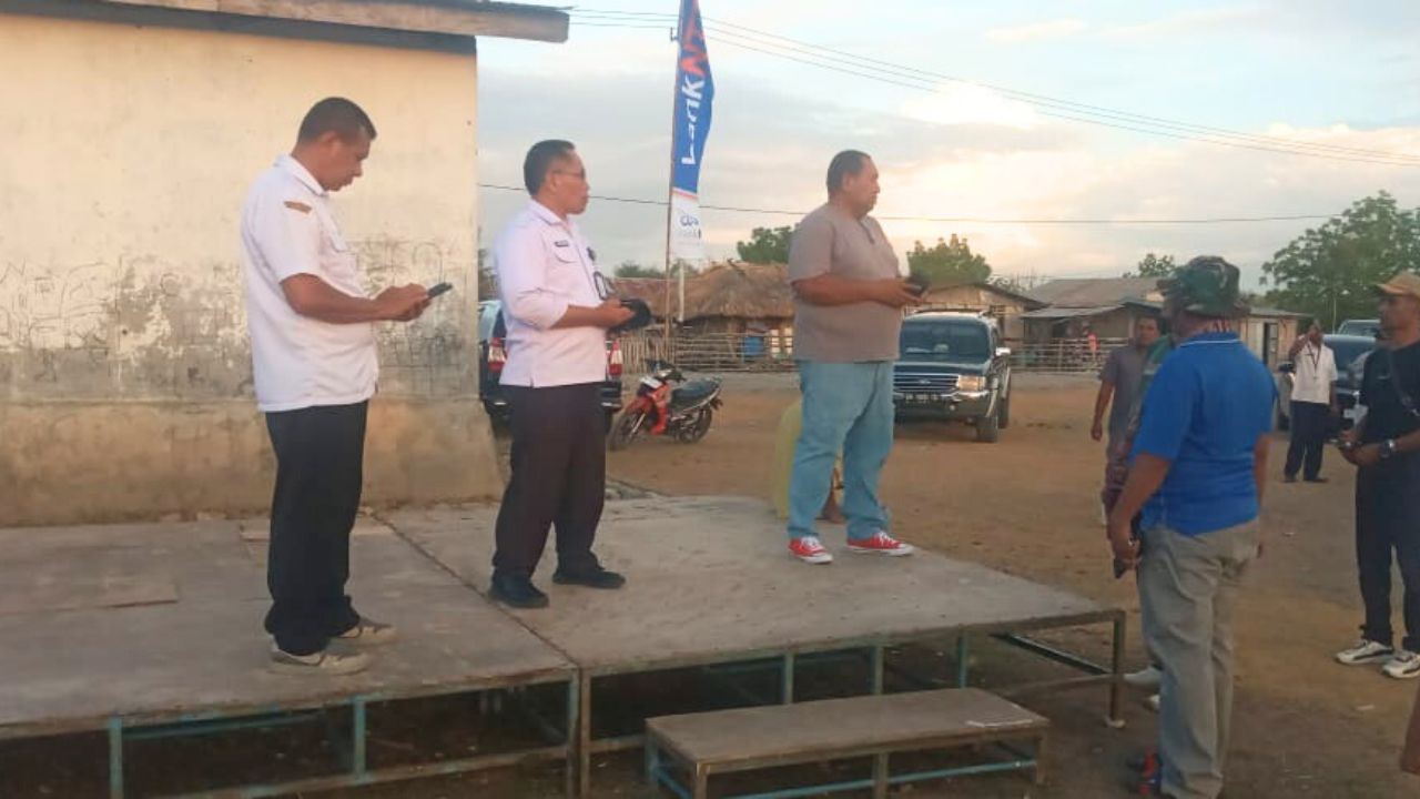 Asisten Pemerintahan dan Kesra Setda TTU Tinjau Lokasi Kunjungan Tiga Menteri di Desa Ponu