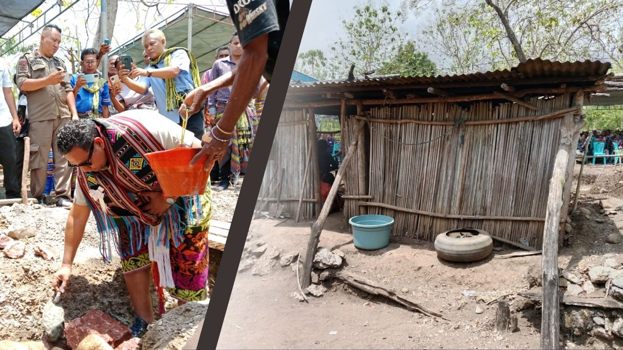 Program RLH-TULUS Hadirkan Kepedulian, Wujud Kehadiran Negara bagi Warga Kurang Mampu di Desa Nian Kabupaten TTU