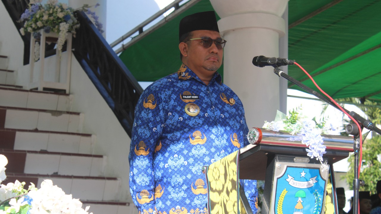 Bupati TTU Pimpin Upacara Peringatan HUT Ke-54 KORPRI Tahun 2025 Tingkat Kabupaten TTU 