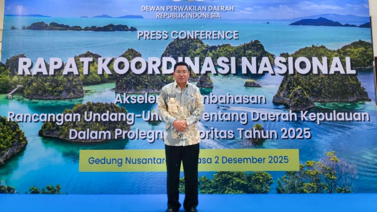 Wabup TTU Ikut Dorong Percepatan RUU Daerah Kepulauan di Rakornas DPD RI