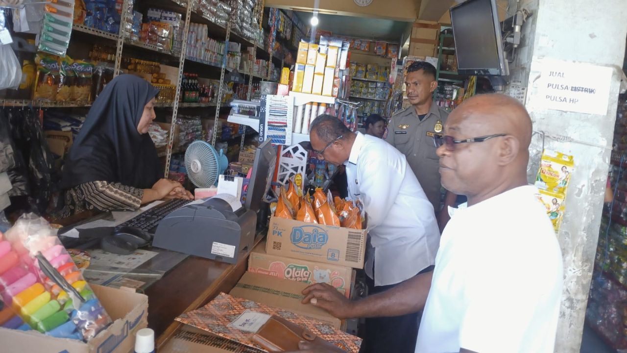 TPID TTU Gelar Sidak Harga Sembako Jelang Natal dan Tahun Baru 2025