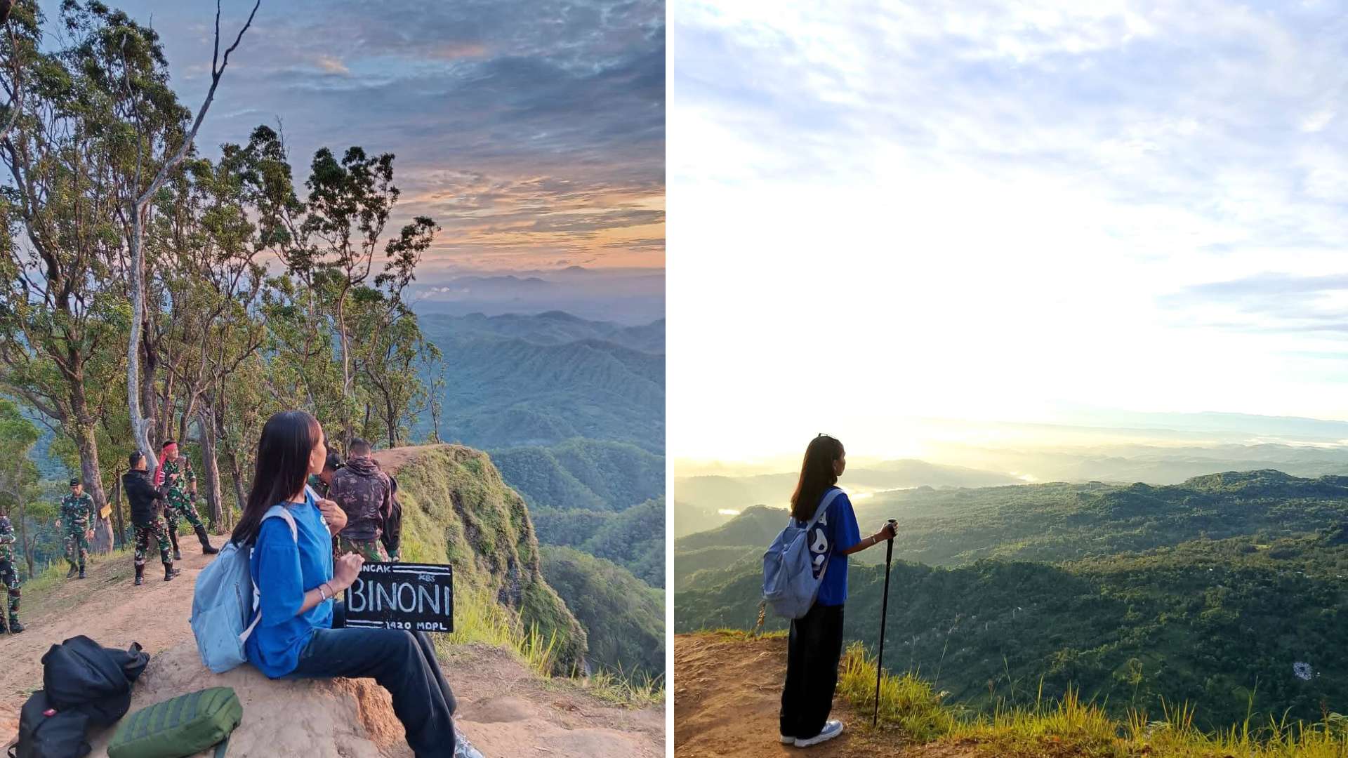 Gunung Binoni, “Negeri di Atas Awan” dari Miomaffo Barat Kabupaten TTU