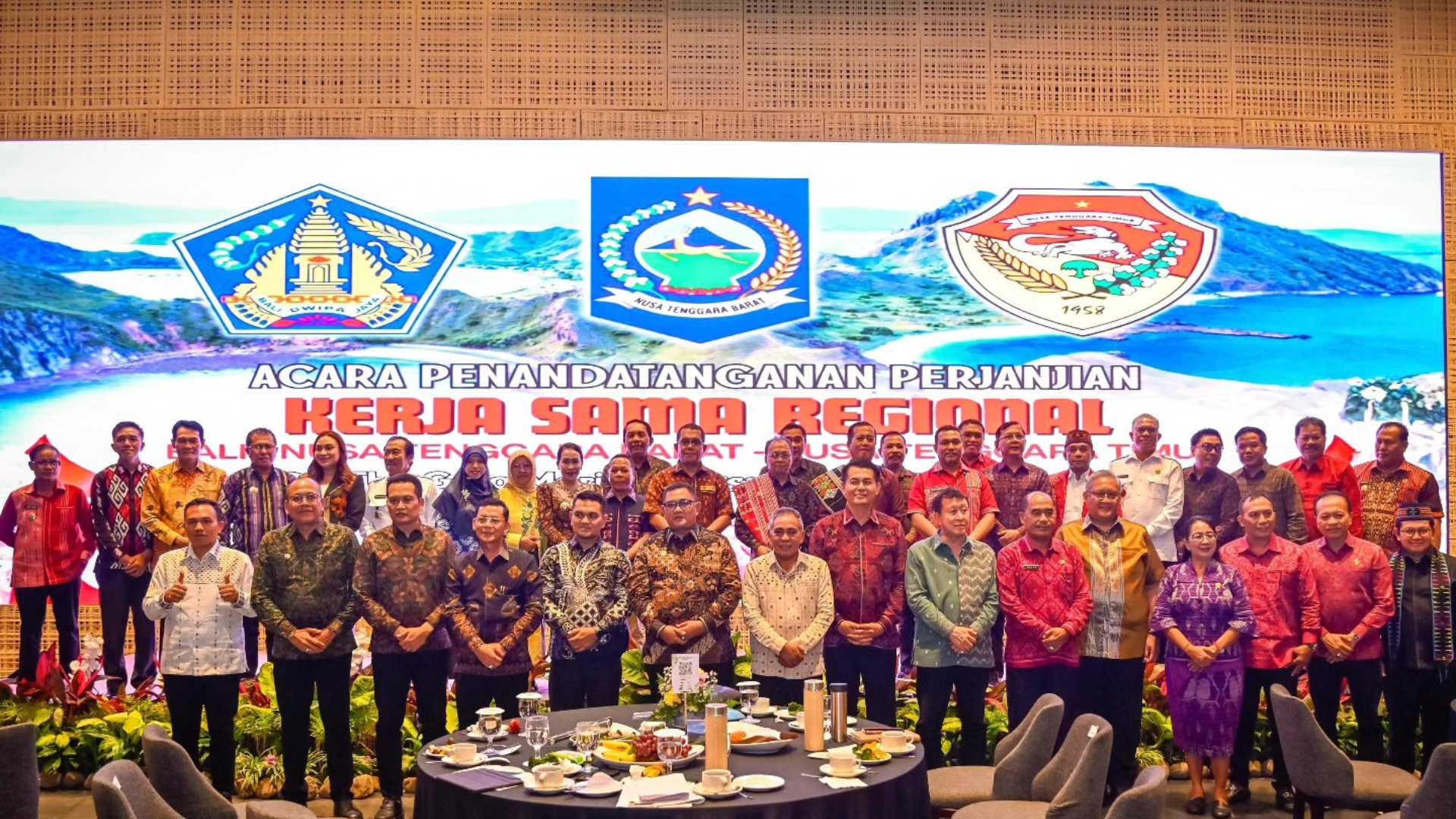 Kehadiran Bupati TTU di Kerja Sama Regional Bali–NTB–NTT, Buka Peluang Pemanfaatan Potensi Daerah