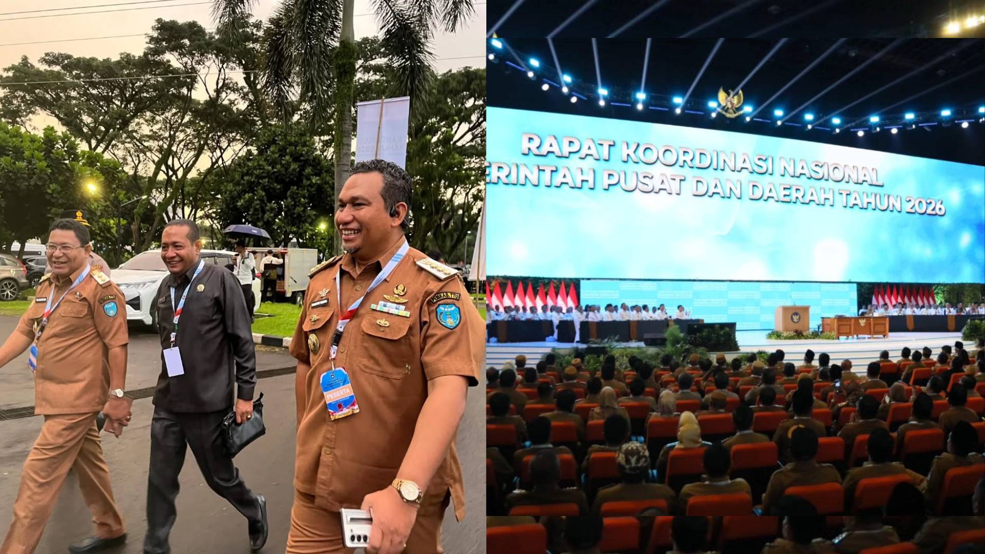 Bupati dan Wakil Bupati TTU Hadiri Rakornas Sinergi Pusat dan Daerah di Bogor