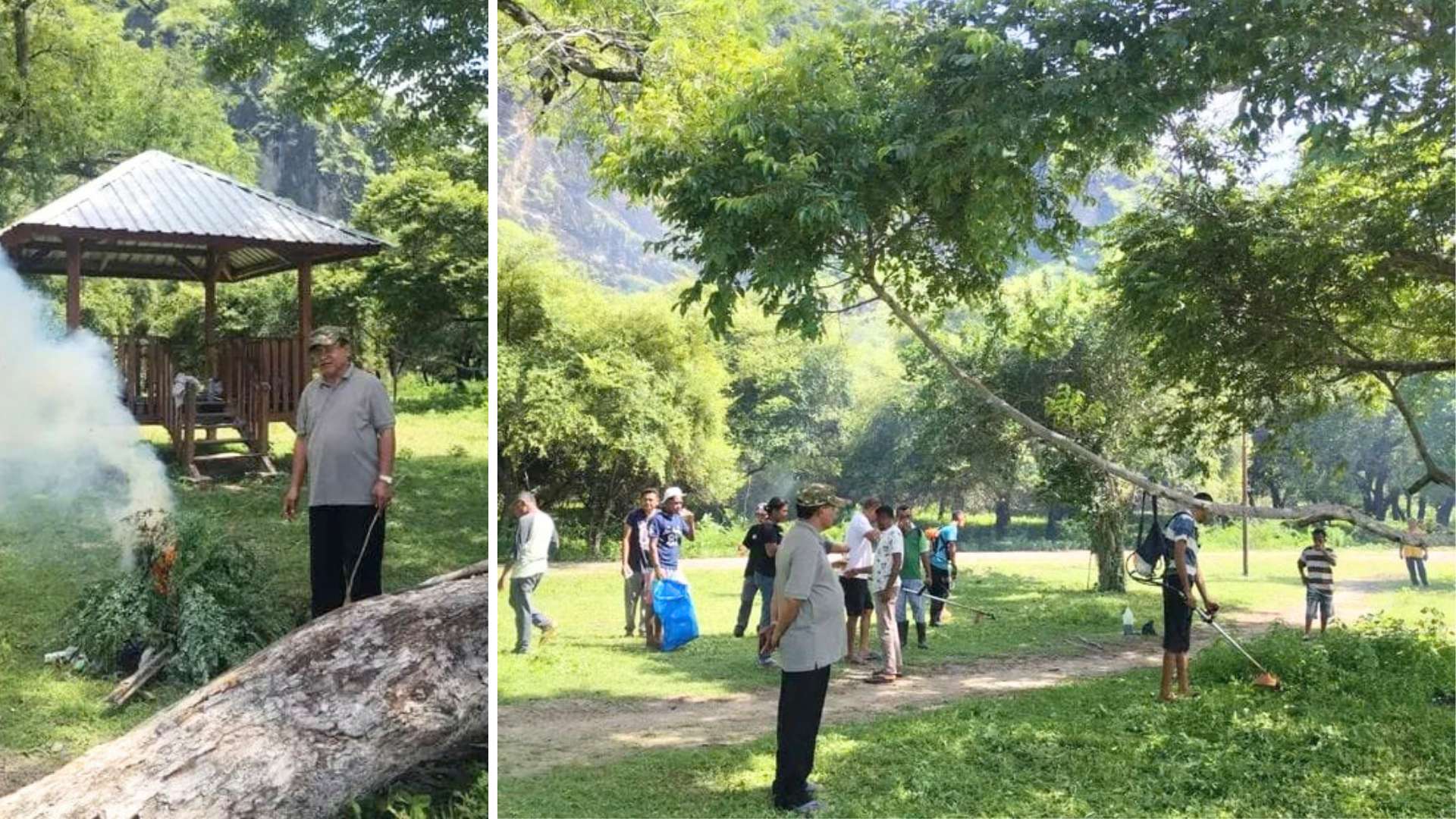 Tanjung Bastian Bersolek! Wabup TTU Pimpin Aksi Bersih, Siap Sambut Wisatawan di Gerbang Perbatasan