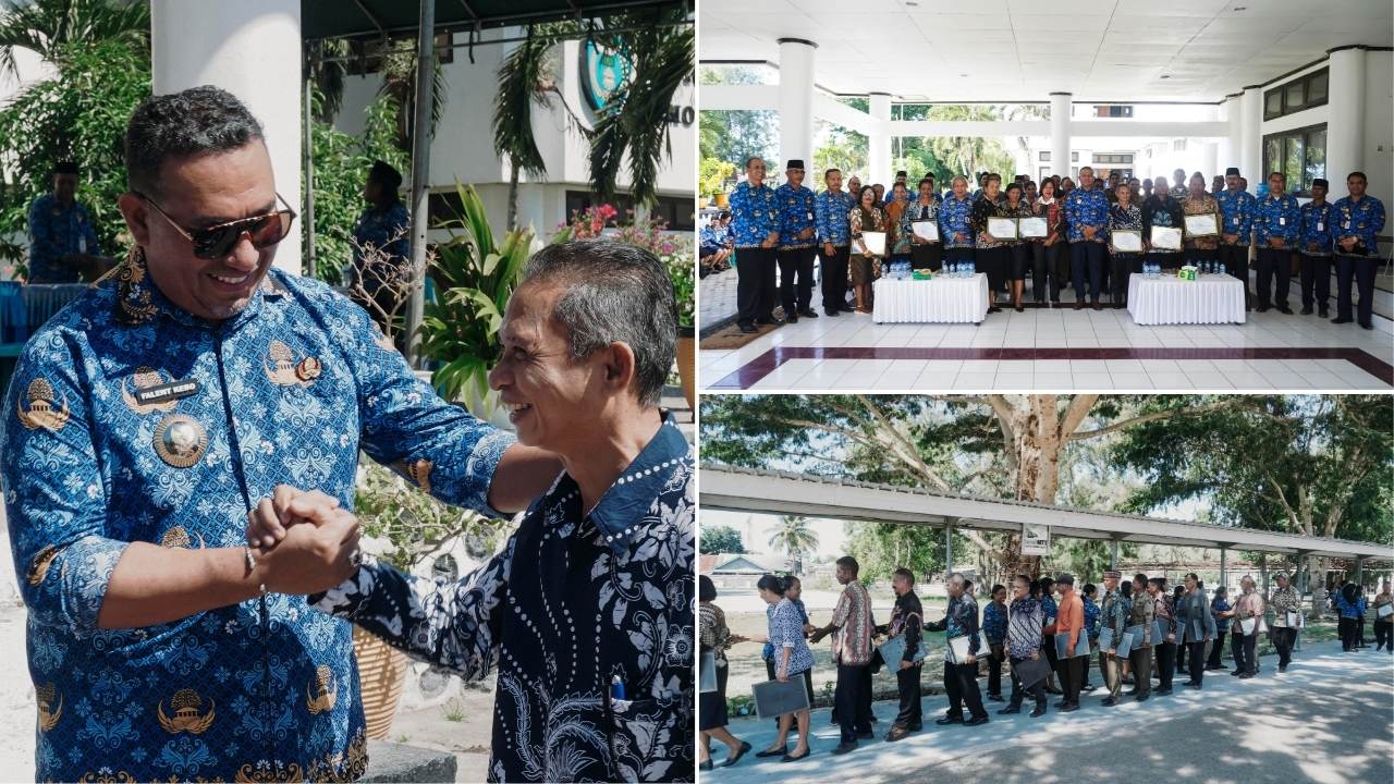 Bupati TTU Lepas ASN Purna Bakti: “Seragam Boleh Dilipat, Kenangan Tetap Diingat”