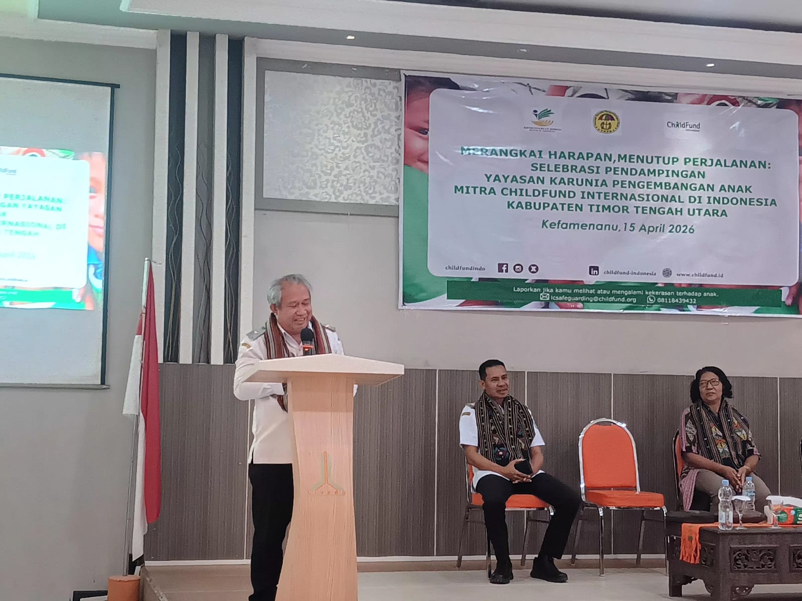 Plh Sekda TTU Resmi Tutup Selebrasi Pendampingan YKPA–ChildFund Internasional di Indonesia, Tekankan Keberlanjutan Program