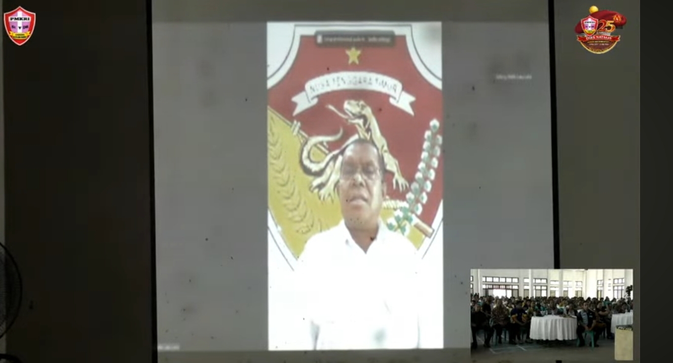 Diskusi Publik Dies Natalis ke-25 PMKRI Cabang Kefamenanu, Gubernur NTT Dorong Sistem Satu Pintu Lindungi PMI