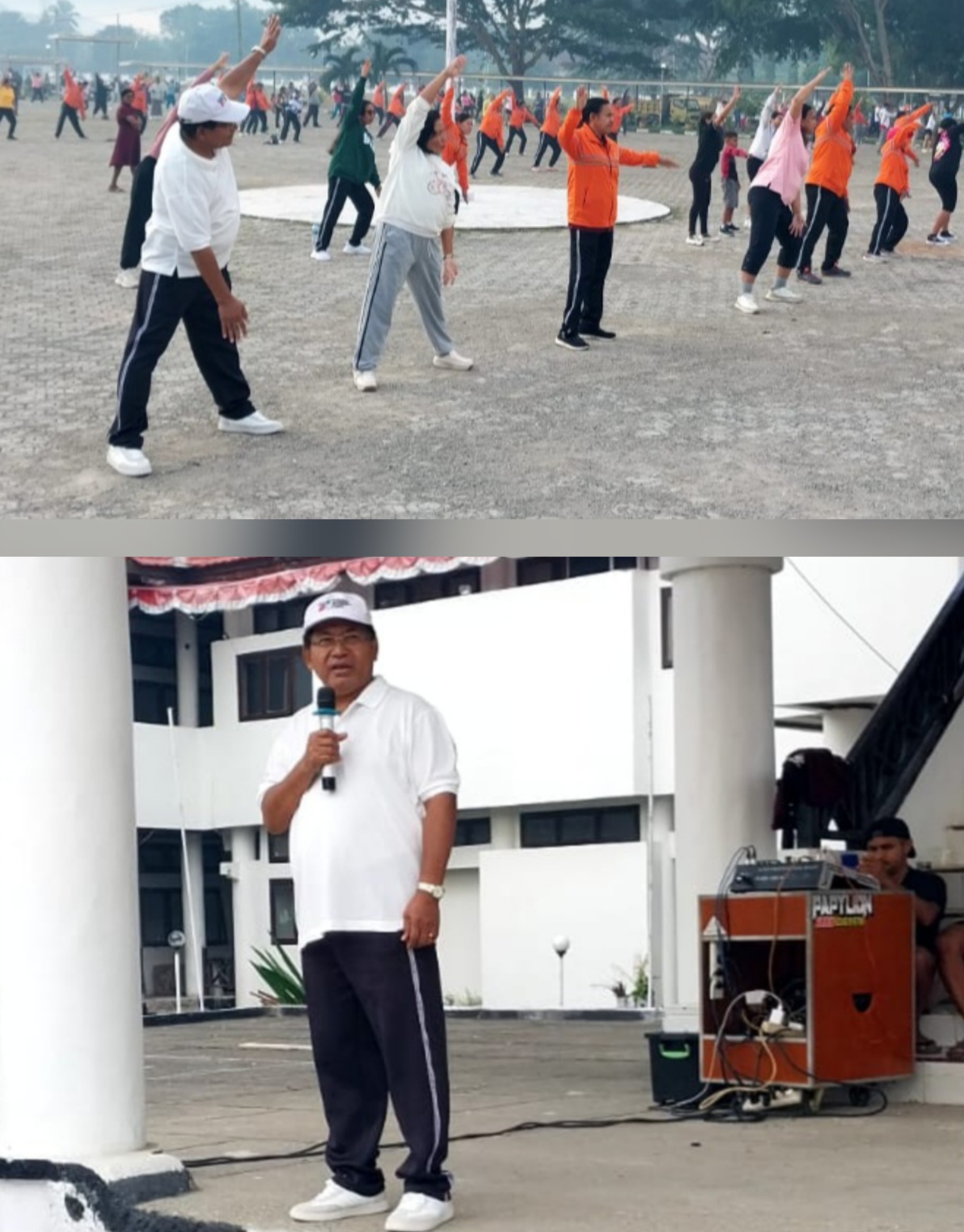 Wakil Bupati TTU Minta ASN Tetap Optimal Bekerja Meski Kantor Bupati Direhabilitasi