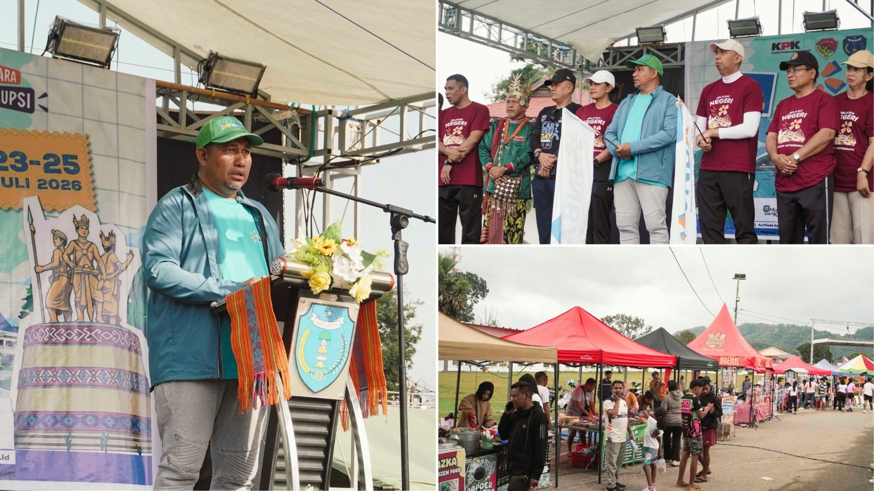 Bupati TTU Resmi Tutup Roadshow JNBA KPK RI, Ajak Masyarakat Budayakan Integritas