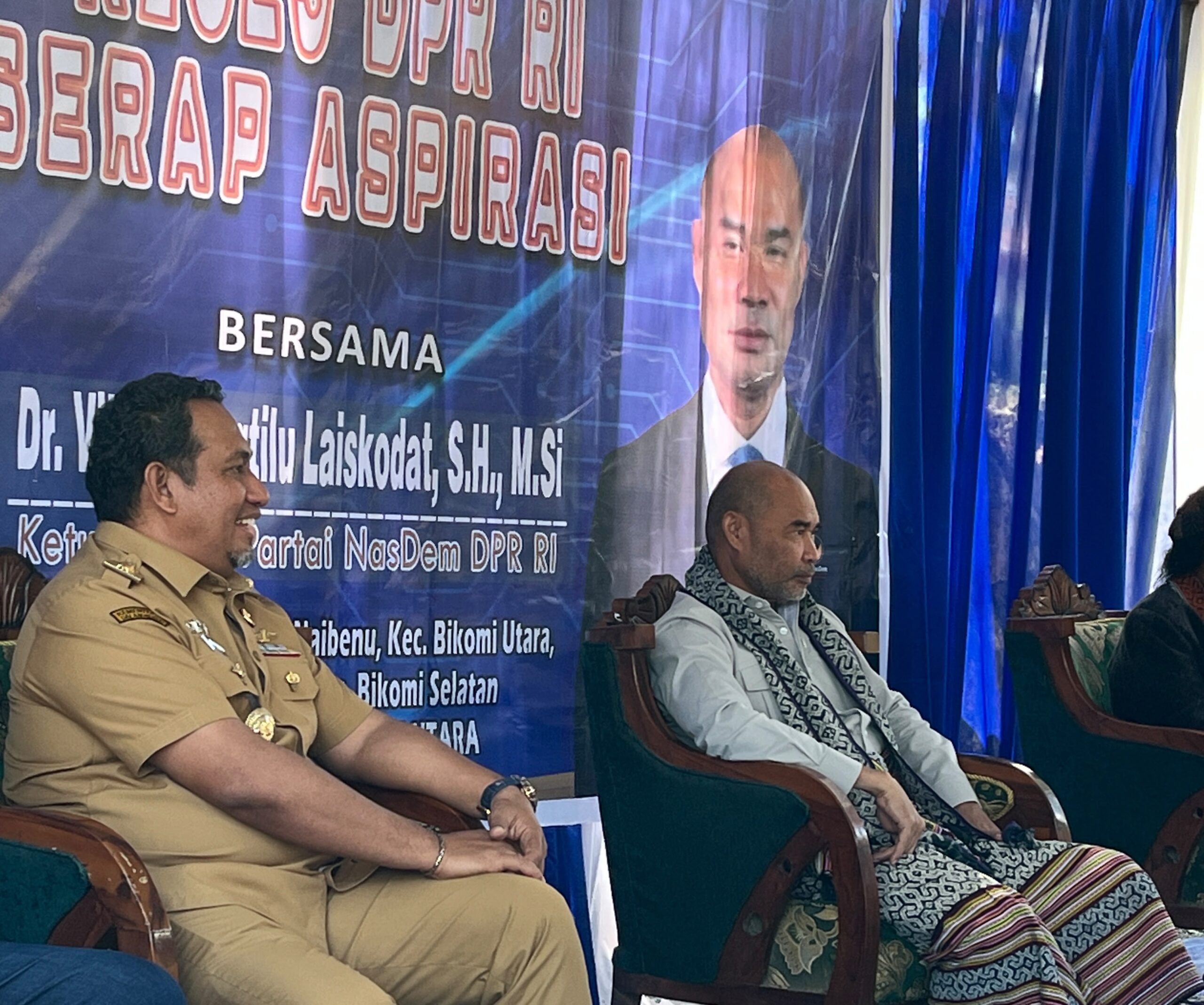 Bupati TTU Hadiri Reses Anggota DPR RI Viktor Bungtilu Laiskodat di Miomaffo Timur