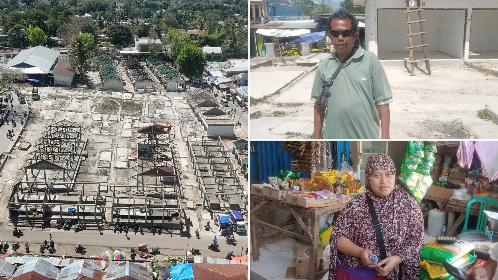 Pembangunan Pasar Modern Dimulai, Pedagang Pasar Baru Kefamenanu Nyatakan Dukungan
