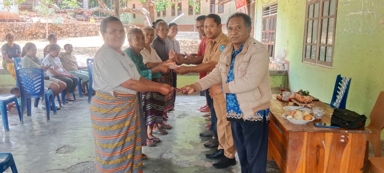 Realisasi BLT Triwulan II dan III Desa Taekas, 10 KPM Terima Rp18 Juta